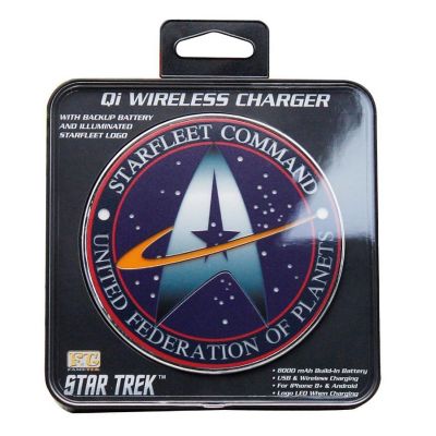 Star Trek Starfleet Command Qi Wireless Charger Image 1