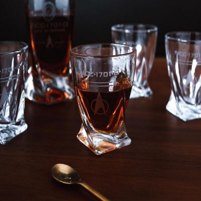 Star Trek: The Next Generation 5-Piece Whiskey Decanter Set Image 2