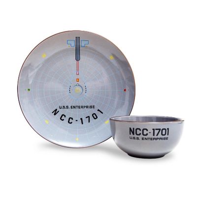 Star Trek: The Original Series NCC-1701 Series 8-Piece Ceramic Dinnerware Set Image 1