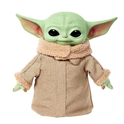 Star Wars 11 Inch Squeeze and Blink Grogu Plush with Sounds and Movement Image 1