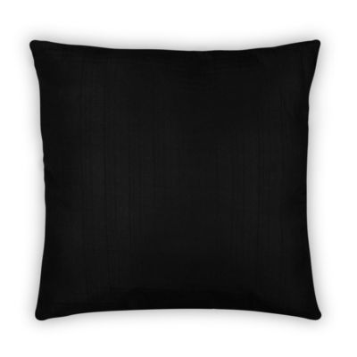 Star Wars Black Throw Pillow  White Rebel Insignia Pattern  18 x 18 Inches Image 1