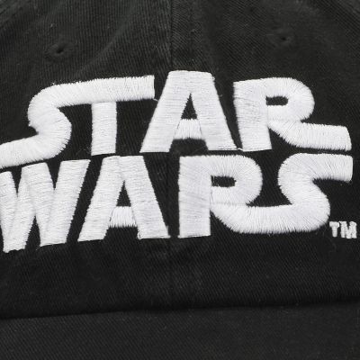 Star Wars Classic Logo Unstructured Baseball Hat (58cm) Image 2