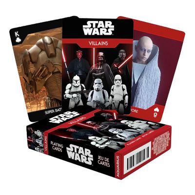 Star Wars Dark Side Villains Playing Cards Image 1