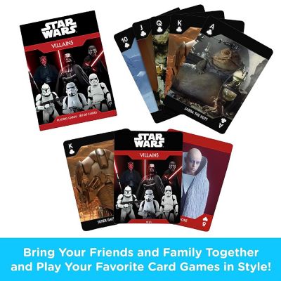 Star Wars Dark Side Villains Playing Cards Image 2