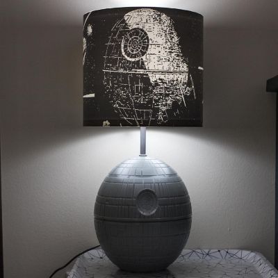 Star Wars Death Star 3D Touch Lamp  LED Lamp With Printed Shade  14 Inches Image 1