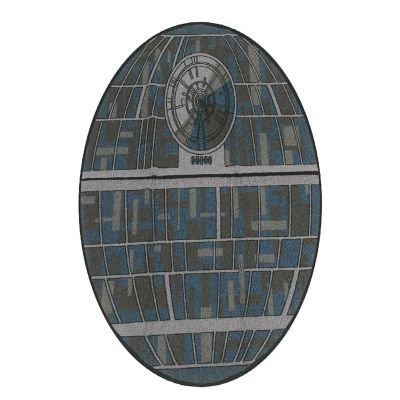 Star Wars Death Star 52-Inch Round Area Rug Image 1