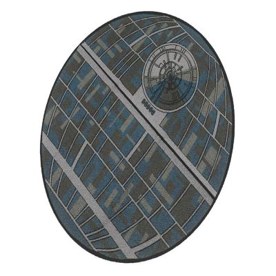 Star Wars Death Star 52-Inch Round Area Rug Image 1