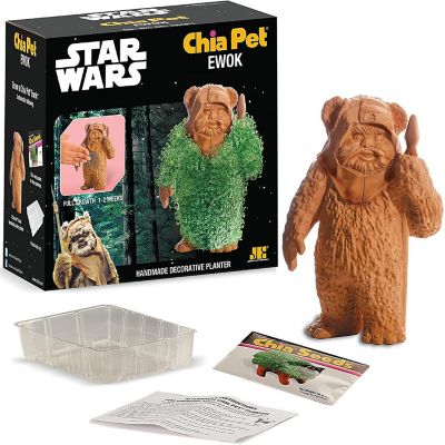 Star Wars Ewok Chia Pet Decorative Pottery Planter Image 2