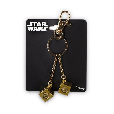 Star Wars Han Solo Lucky Sabacc Dice Keychain Image 1