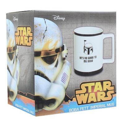 Star Wars Imperial Porcelain Mug Boba Fett Image 2