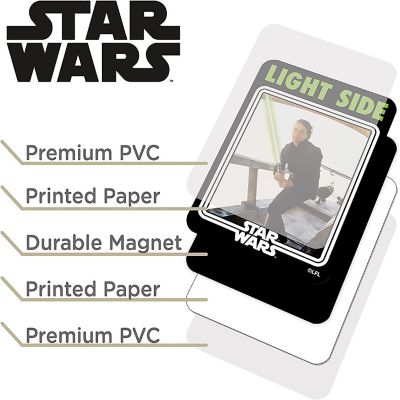 Star Wars Light Side Dark Side Double Sided Dishwasher Magnet Image 1
