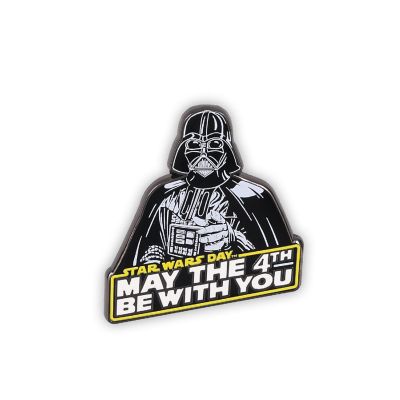 Star Wars May The 4th Darth Vader Enamel Pin Image 1