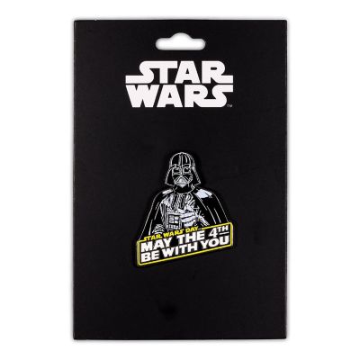 Star Wars May The 4th Darth Vader Enamel Pin Image 1