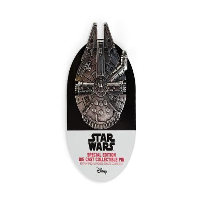 Star Wars Millennium Falcon Special Edition Collector Pin - Die Cast Metal Image 1