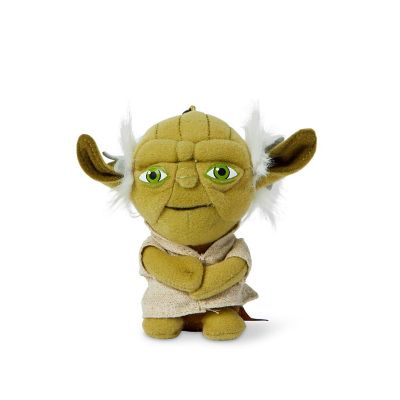 Star Wars Mini 4" Talking Plush Toy Clip On - Yoda Image 1