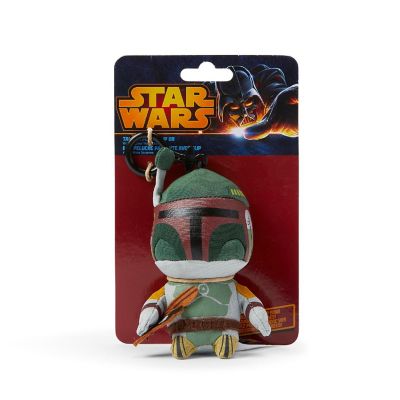 Star Wars Mini Talking Plush Toy Clip On - Boba Fett Image 3