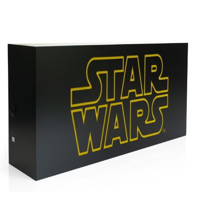 Star Wars Official Logo 17-Inch Light Box  Electric/USB Mood Light Image 3