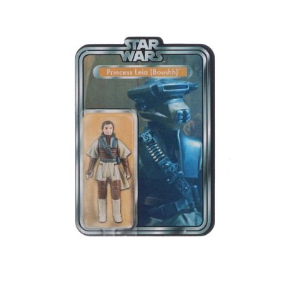 Star Wars Princess Leia Boushh Action Figure Funky Chunky Magnet Toynk Exclusive Image 1