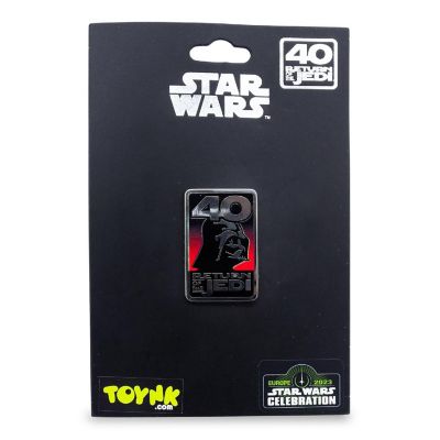 Star Wars: Return Of The Jedi 40th Darth Vader Enamel Pin  SWC 2023 Exclusive Image 1