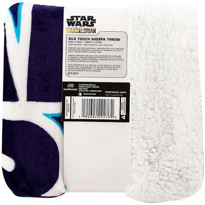 Star Wars The Child Snack Is Way 40 x 50 Inch Silk Touch Sherpa Throw Blanket Image 3