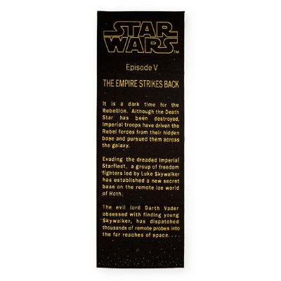 Star Wars: The Empire Strikes Back Title Crawl Printed Area Rug  27 x 77 Inches Image 1