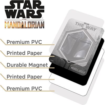 Star Wars The Mandalorian Double Sided Dishwasher Magnet Image 1