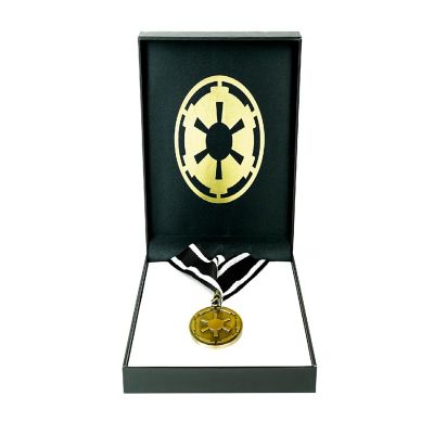 Star Wars: The Mandalorian Empire Imperial Crest Medal  Star Wars Necklace Image 1