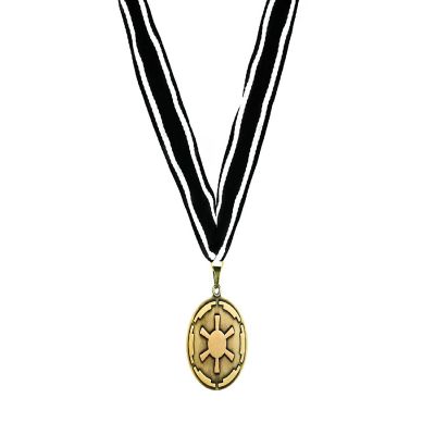 Star Wars: The Mandalorian Empire Imperial Crest Medal  Star Wars Necklace Image 1