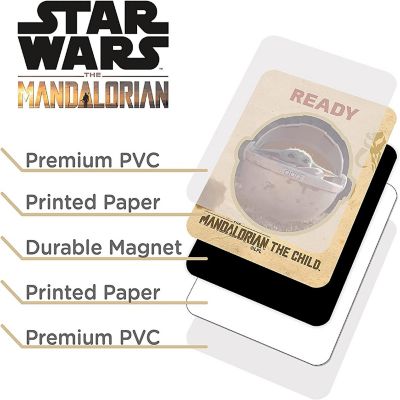 Star Wars The Mandalorian Grogu Double Sided Dishwasher Magnet Image 1