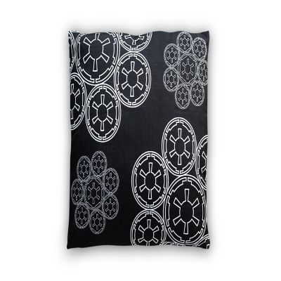 Star Wars Throw Pillow  Empire Imperial Symbol Cluster Design  20 x 20 Inches Image 1