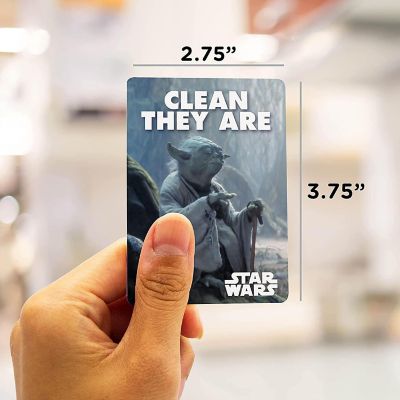 Star Wars Yoda Double Sided Dishwasher Magnet Image 2