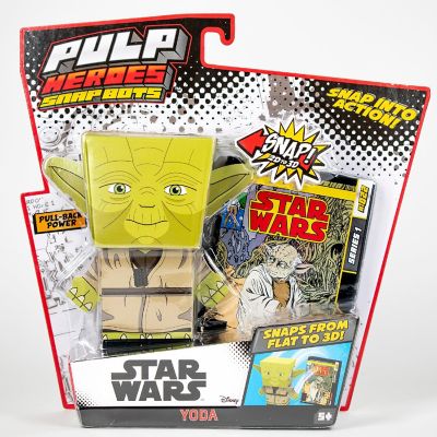 Star Wars YODA SnapBot Pulp Heroes Pull Back Image 1