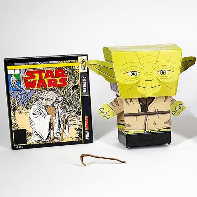 Star Wars YODA SnapBot Pulp Heroes Pull Back Image 1