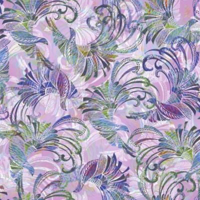 Starlight and Splendor Promenade Amethyst  Cotton Fabric By RJR Sold by the Yard Image 1