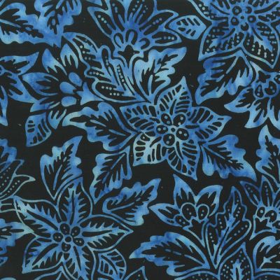 Starry Night Batik Cotton Fabrics by Anthology Fabrics,Sold by the Yard Image 1