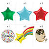 Stars & Streamers Congratulations Mylar Balloon Bouquet - 13 Pc. Image 1