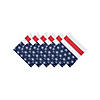 Stars & Stripes American Flag Oversized Dining Napkin Set - 6 Ct. Image 1