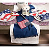 Stars & Stripes American Flag Oversized Dining Napkin Set - 6 Ct. Image 4