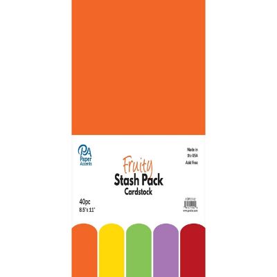 Stash Pack 8.5x11 40pc Fruity Image 1
