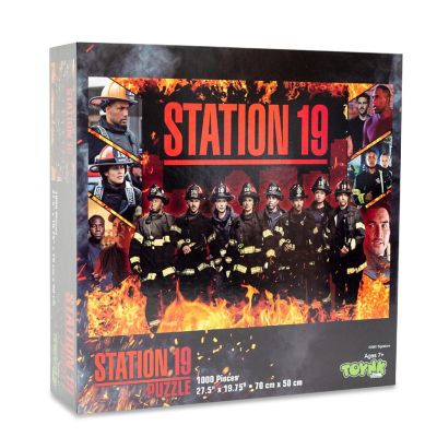 Station 19 Collage 1000-Piece Jigsaw Puzzle  Toynk Exclusive Image 1