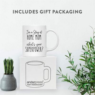 Stay-at-Home Mom Superpower Ceramic Mug Image 2