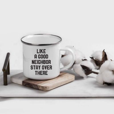 Stay Over There 11oz Campfire Mug Image 1