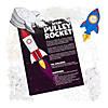 STEAM Color Your Own Rocket Pulley Craft Kit - Makes 12 Image 1