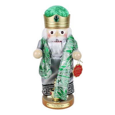 Steinbach Wooden Chubby Nutcracker, Three Wise Man - Caspar, 12in Image 1