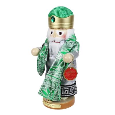 Steinbach Wooden Chubby Nutcracker, Three Wise Man - Caspar, 12in Image 1