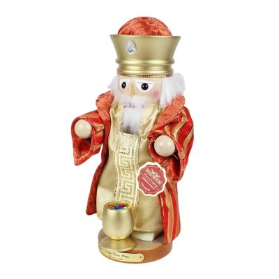 Steinbach Wooden Chubby Nutcracker, Three Wise Man - Melchior, 12in Image 1