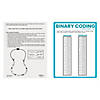 STEM Binary Coding Necklace Craft Kit - Makes 12 Image 1