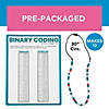 STEM Binary Coding Necklace Craft Kit - Makes 12 Image 2