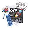 STEM Color Your Own Air Rocket Craft Kit - Makes 10 Image 1