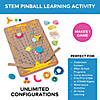 STEM Pinball Activity Learning Challenge Craft Kit - Makes 1 Image 1